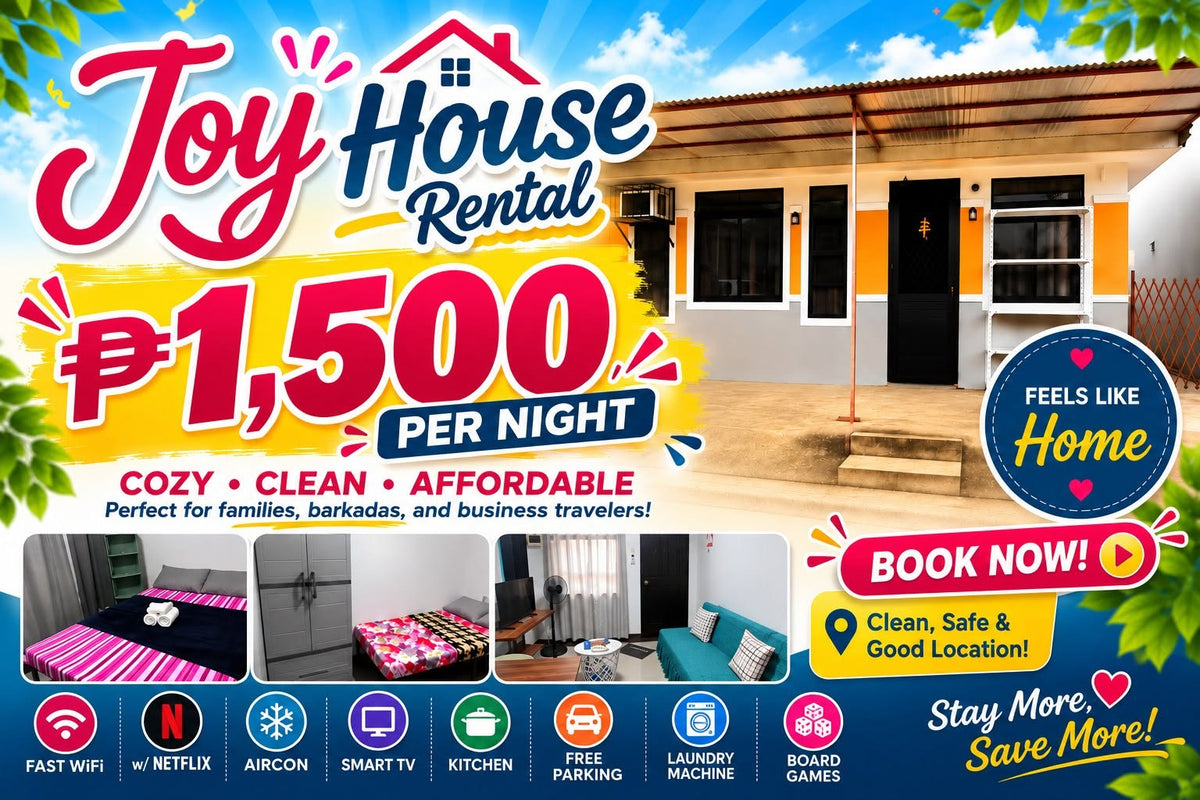 JOY HOUSE RENTAL